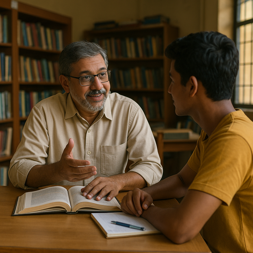 How to clear SSC exam: Mentor having breakthrough conversation with SSC exam aspirant