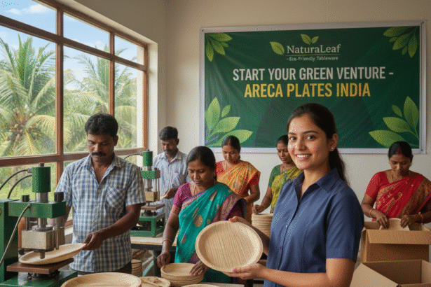 Areca Leaf Plate Business in India