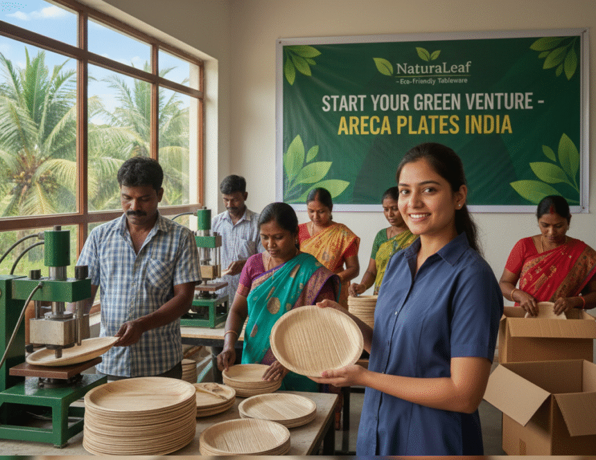 Areca Leaf Plate Business in India