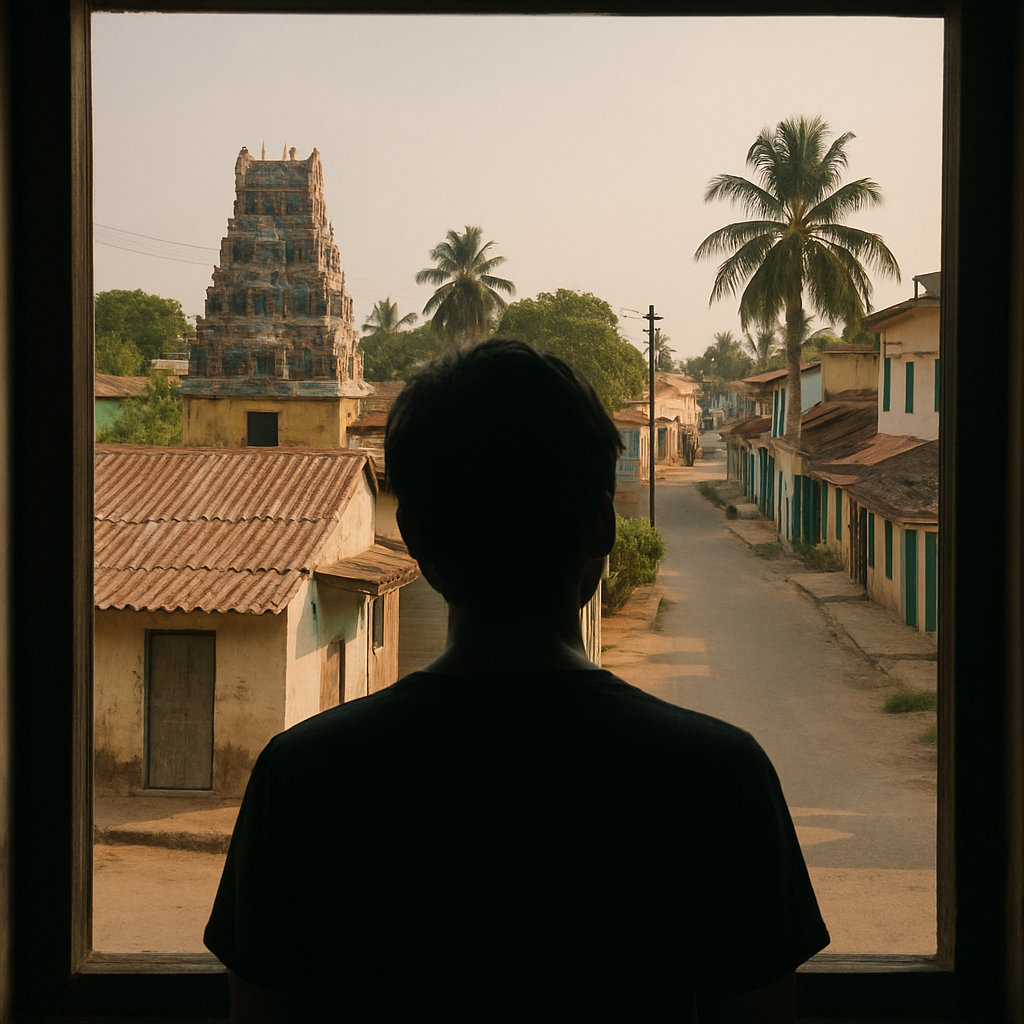 How to clear SSC Exam: Small town student preparing for SSC exam with determination