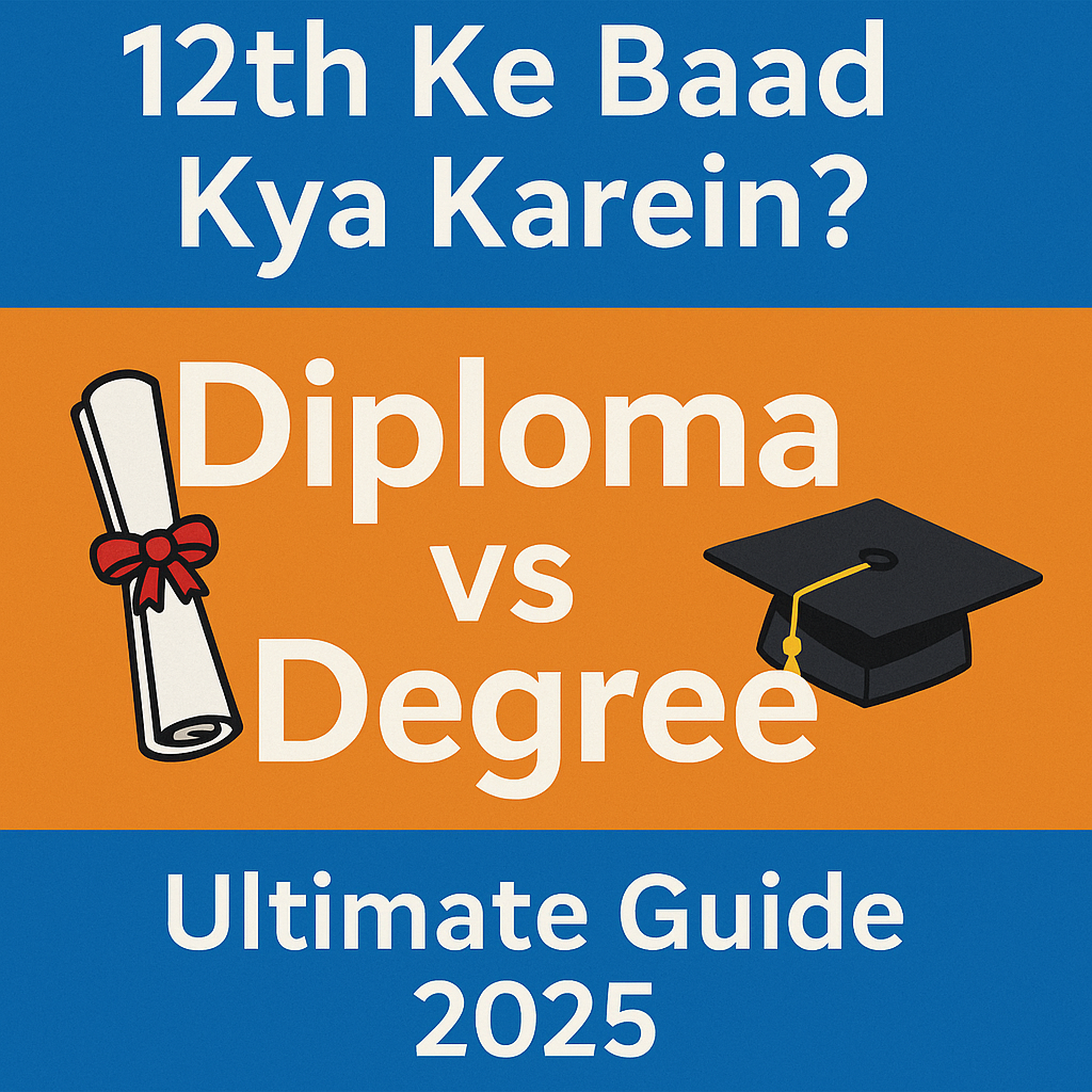 diploma vs degree after 12th comparison