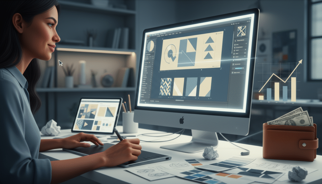 Side Gigs Without Investment: 7 Easy Ways to Start in 2025 6 side gigs without investment: Graphics Design