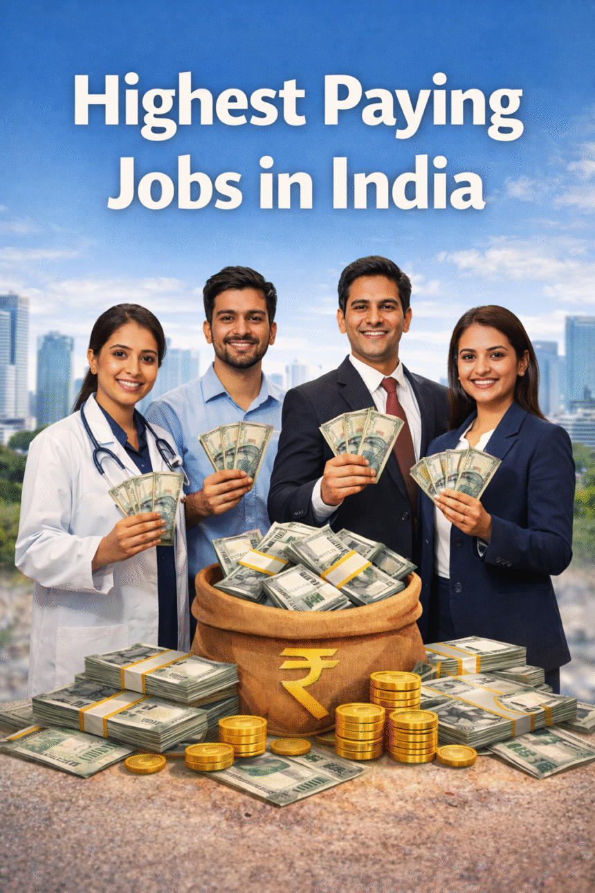 Highest Paying Jobs in India