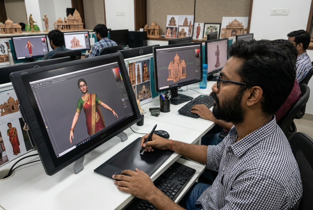 Budget 2026 AVGC labs: 3D Modeler