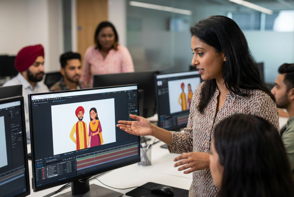 Budget 2026 AVGC labs: Motion Graphics Designer