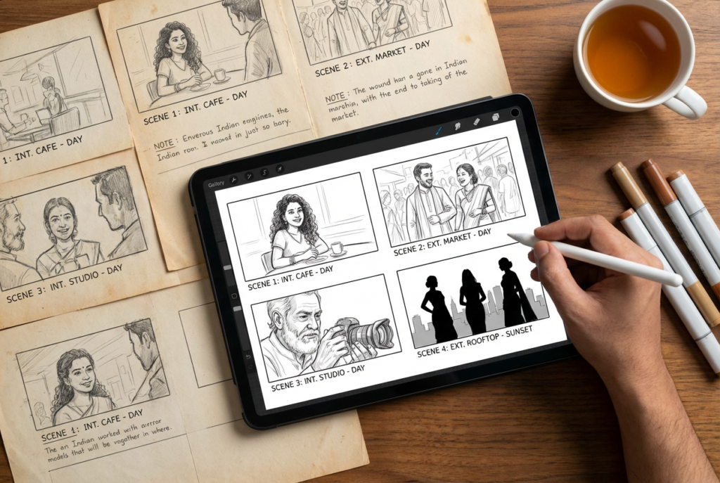 Budget 2026 AVGC labs: Stroyboard Artist