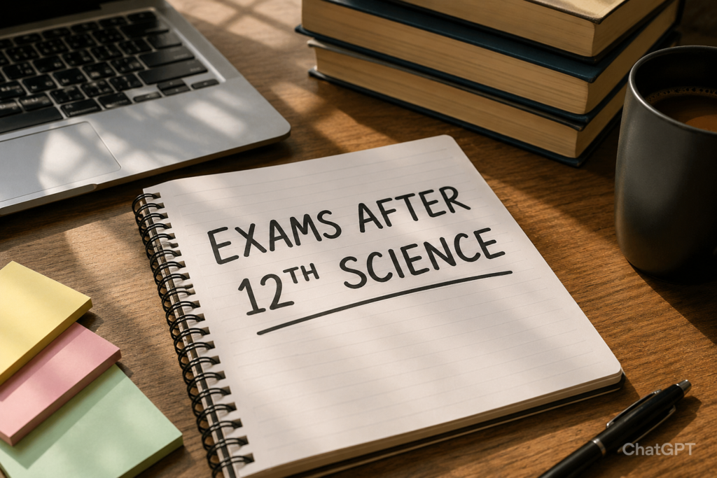  exams after 12th science