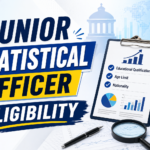 junior statistical officer eligibility