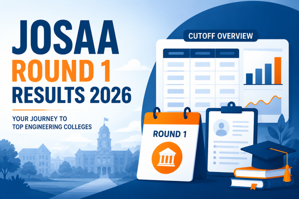 josaa round 1 result 2026