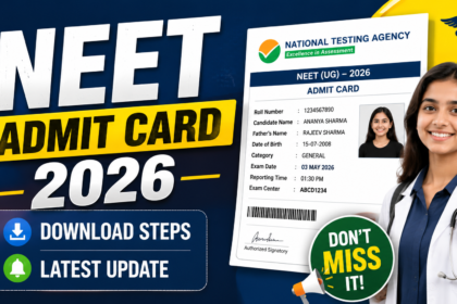 NEET admit card 2026