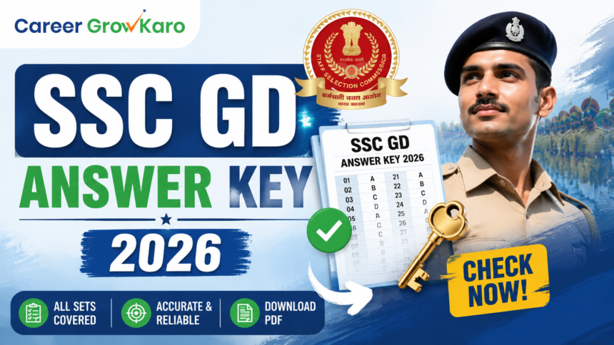 SSC GD Answer Key 2026