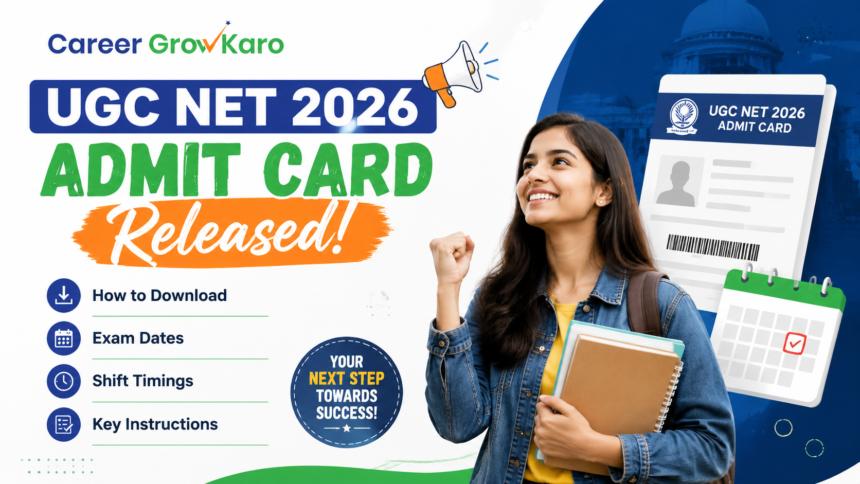 ugc net 2026 admit card
