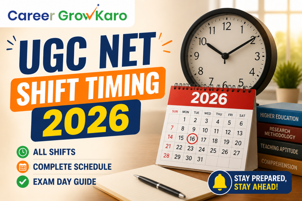 UGC NET 2026 Admit Card Released: How to Download, Exam Dates, Shift Timings & Key Instructions 3 ugc net 2026 admit card: ugc net exam shift timing 2026