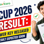 JEECUP 2026 result check at jeecup admissions nic in