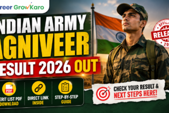 Indian Army Agniveer Result 2026 merit list download