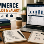 commerce jobs list and salary