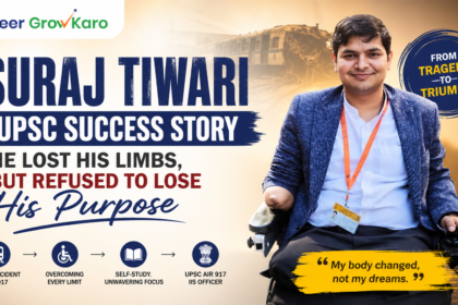 Suraj Tiwari UPSC success story from train accident to IIS officer