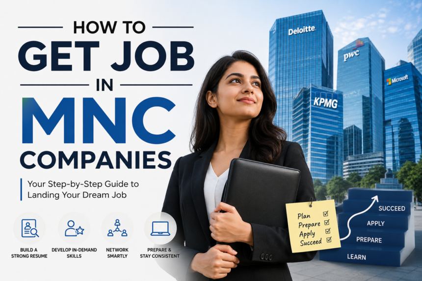 how to get job in mnc companies