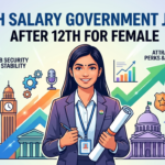 high salary government jobs after 12th for female