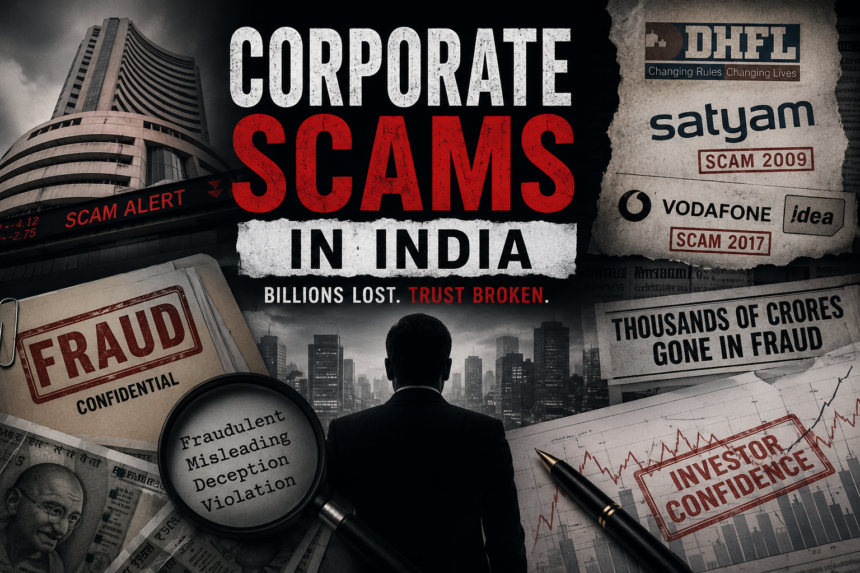 corporate scams in india