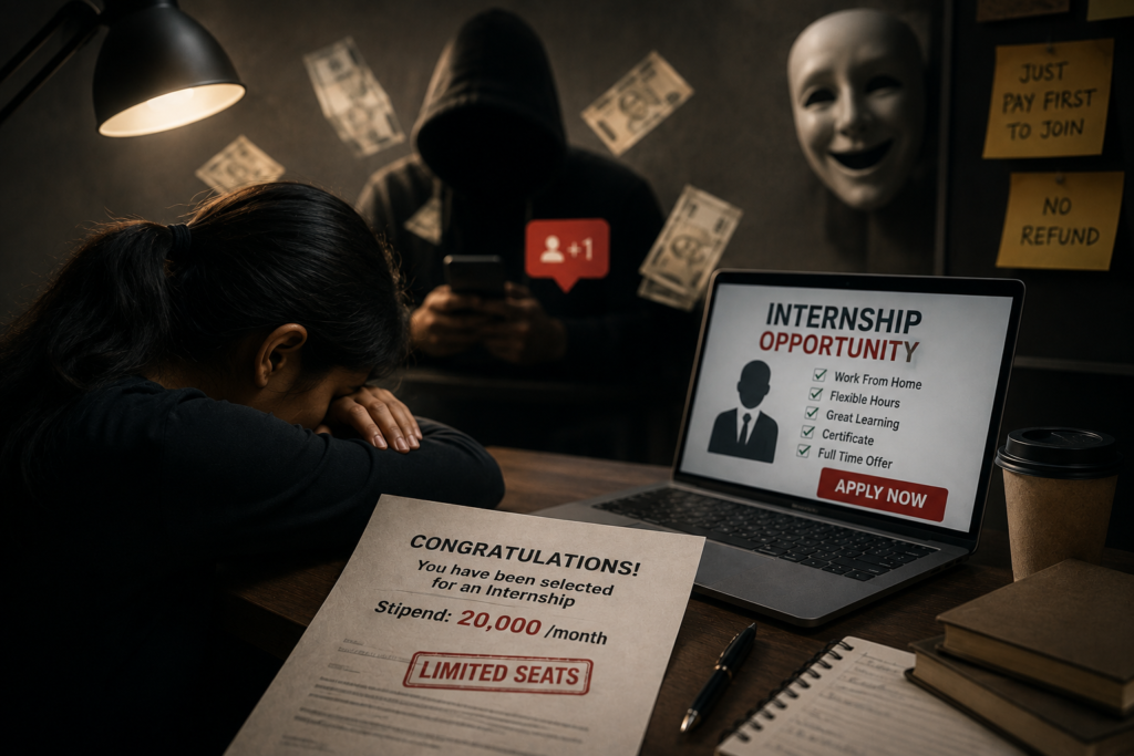 Internship Scam