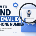 find hr email id and phone number