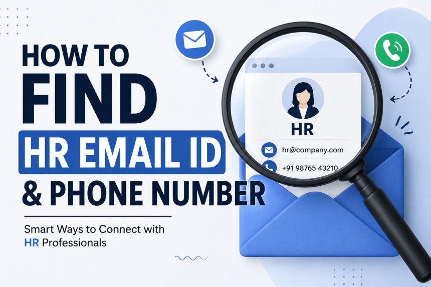 find hr email id and phone number