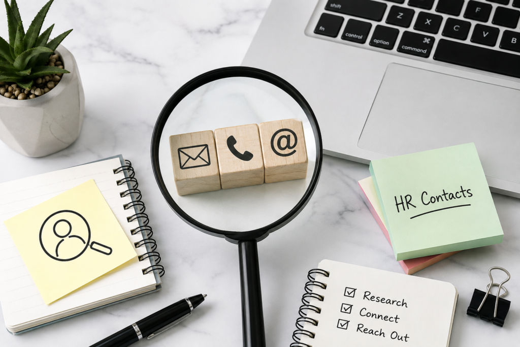 find hr email id and phone number
