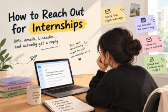 how to reach out for internships