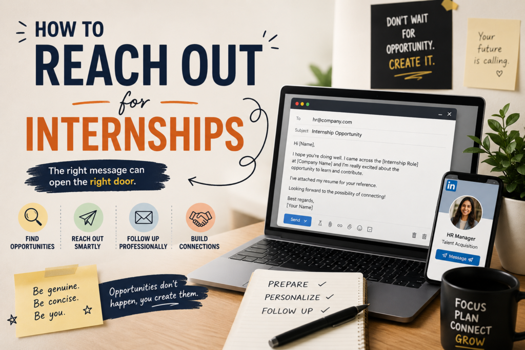  how to reach out for internships
