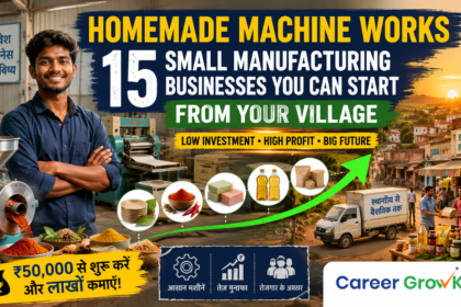 homemade machine works spice business in India