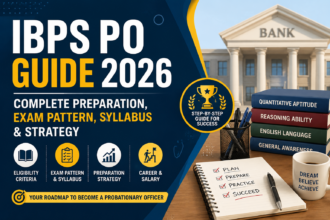 IBPS PO Guide 2026: Complete Preparation, Exam Pattern, Syllabus & Strategy -