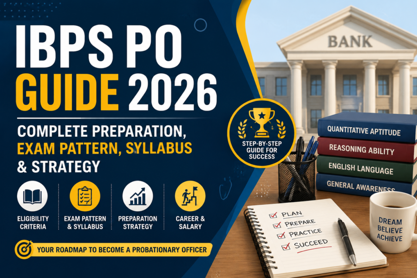 IBPS PO Guide 2026: Complete Preparation, Exam Pattern, Syllabus & Strategy -
