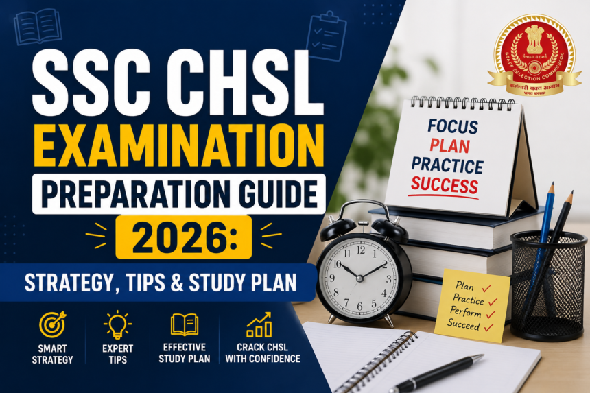 SSC CHSL Examination Preparation Guide 2026: Strategy, Tips & Study Plan -
