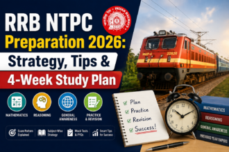 RRB NTPC Preparation 2026: Strategy, Tips & 4-Week Study Plan -
