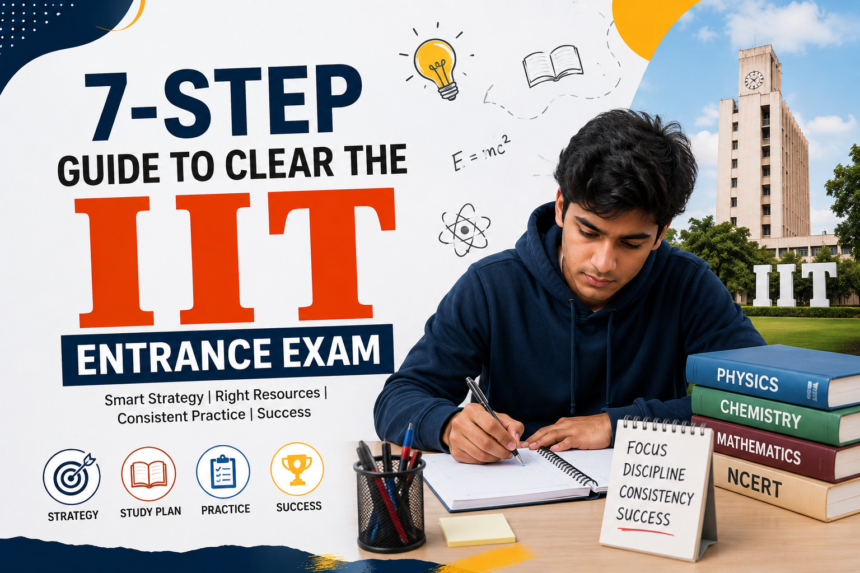 7-Step Guide to Clear the IIT Entrance Exam  -