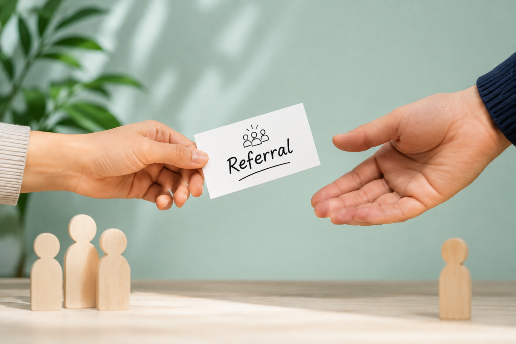 how to ask for referral
