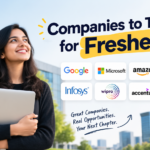 companies to target for freshers