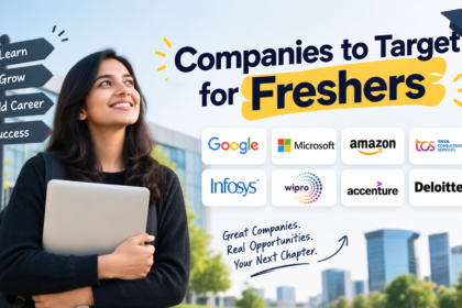 companies to target for freshers