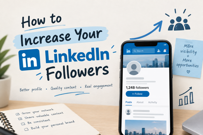how to increase linkedin followers