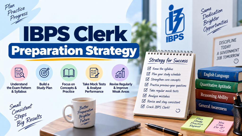 IBPS Clerk Preparation: Complete 2026 Guide to Crack the Exam 4 IBPS Clerk Preparation: Complete 2026 Guide to Crack the Exam -
