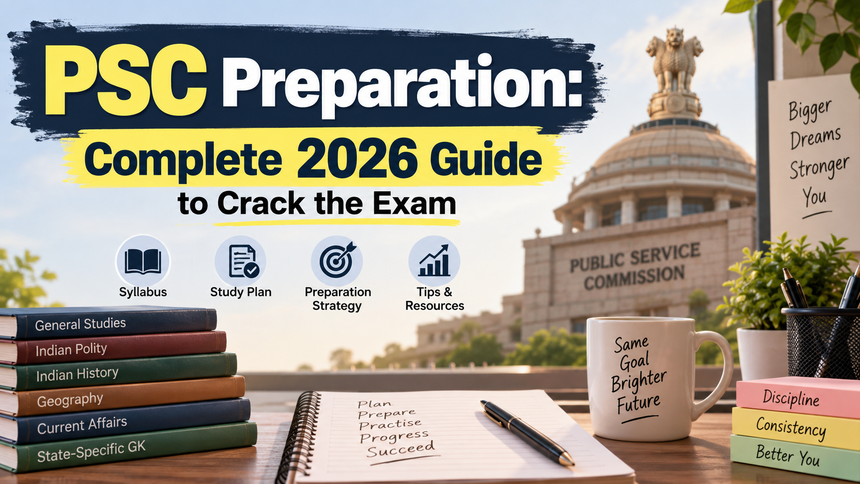 PSC Preparation: Complete 2026 Guide to Crack the Exam -