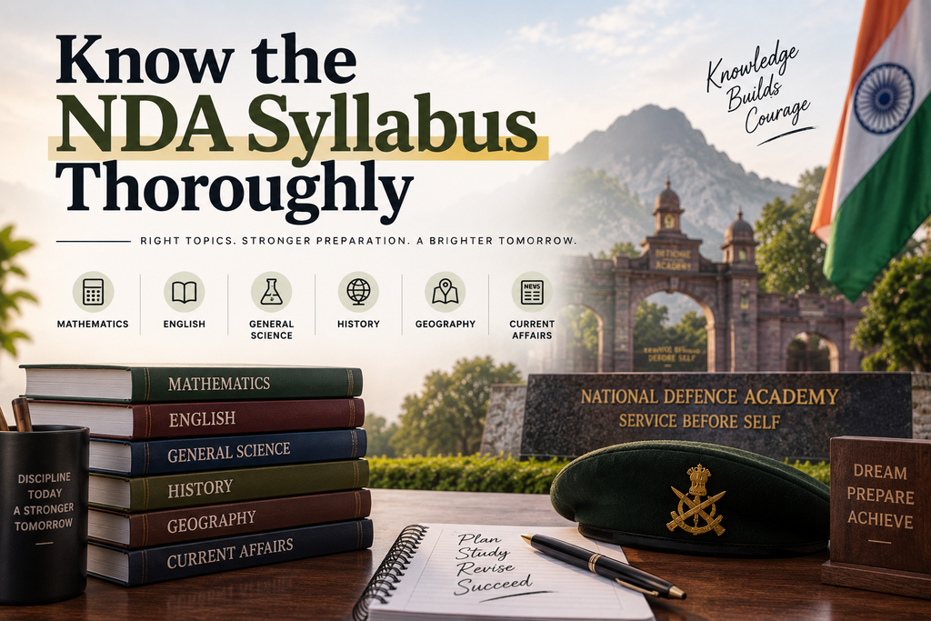 NDA Preparation 2026: Strategy, Study Plan & Expert Tips -