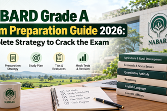 NABARD Grade A Exam Preparation Guide 2026: Complete Strategy to Crack the Exam -