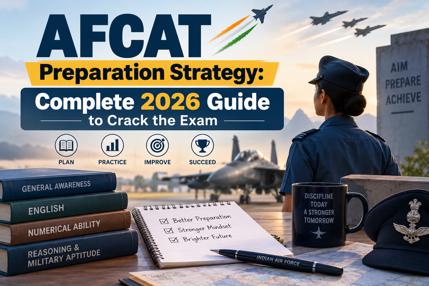 AFCAT Preparation Strategy: Complete 2026 Guide to Crack the Exam -