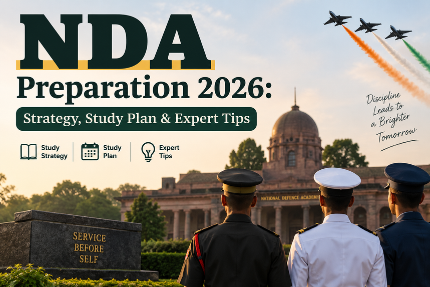 NDA Preparation 2026: Strategy, Study Plan & Expert Tips -
