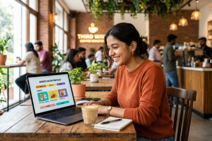 Building a digital portfolio from scratch for Indian students