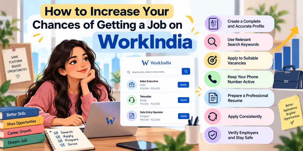 How to Find Jobs on WorkIndia: Easy Step-by-Step Guide for Freshers in 2026 4 How to Find Jobs on WorkIndia: Easy Step-by-Step Guide for Freshers in 2026 -