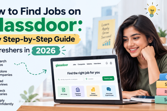 How to Find Jobs on Glassdoor: Easy Step-by-Step Guide for Freshers in 2026  -