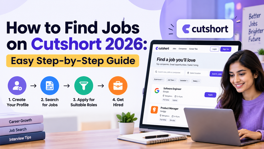 How to Find Jobs on Cutshort 2026: Easy Step-by-Step Guide  -